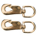 Jeffers Solid Brass Spring Snap, 3/4" x 3 - 1/2"L - IAD3-2 - 2 - 3