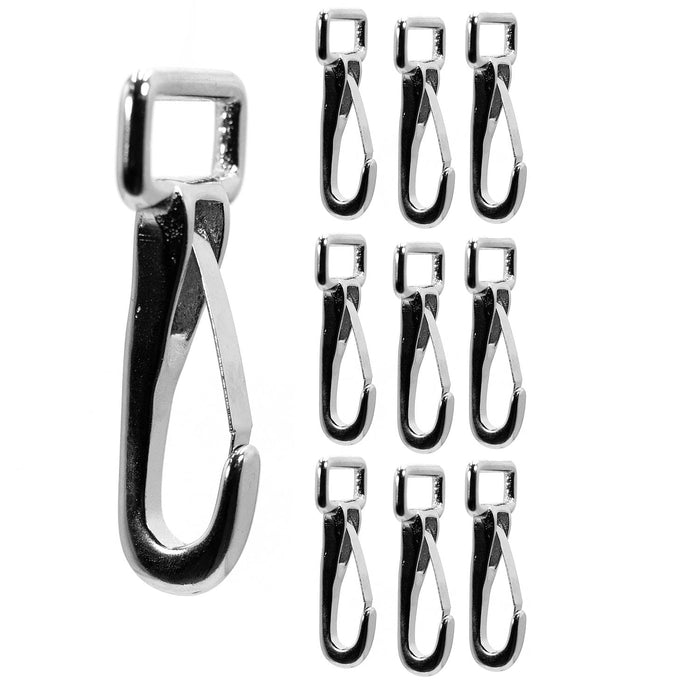 Jeffers Spring Snap with Square Eye, 1" x 3 - 1/4" - IAC6-10 - 1" x 3 - 1/4" - 10 Pack - 5