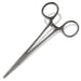 Jeffers Stainless Steel Artery Forceps/Needle Holder with Locking Mechanism, Curved or Straight Tip - JIF2 - Straight 6" - 1