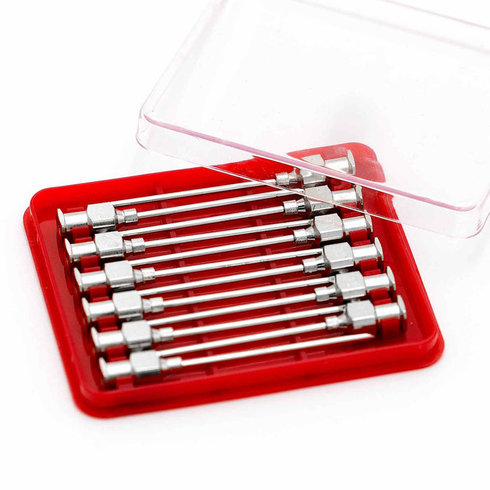 Jeffers Stainless Steel Veterinary Needles, 12 Pack - I3G4 - 16ga x 1.5" - 9