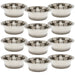 Jeffers Standard - Weight Stainless Steel Food & Water Pet Bowls - G3F1-12 - 1 Pint - 12 Pack - 16