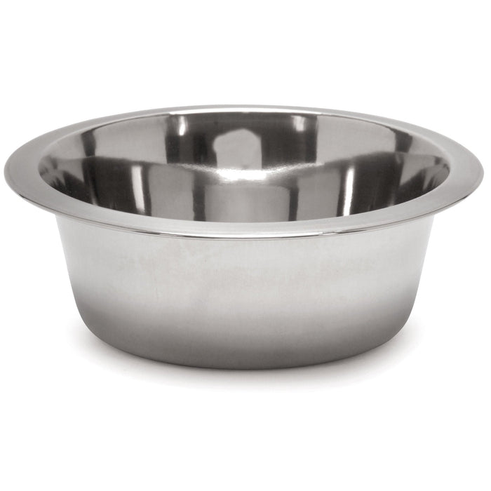 Jeffers Standard - Weight Stainless Steel Food & Water Pet Bowls - G3F1 - 1 Pint - Single - 1