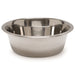 Jeffers Standard - Weight Stainless Steel Food & Water Pet Bowls - G3F3 - 3 Quart - Single - 7