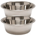 Jeffers Standard - Weight Stainless Steel Food & Water Pet Bowls - G3F4-2 - 5 Quart - 2 Pack - 21