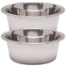 Jeffers Standard - Weight Stainless Steel Food & Water Pet Bowls - G3SS-2 - 1 Quart - 2 Pack - 30