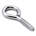 Jeffers Steel Wire Eye Hook Screws for Barn & Stable, 10 Pack - IACW - 2