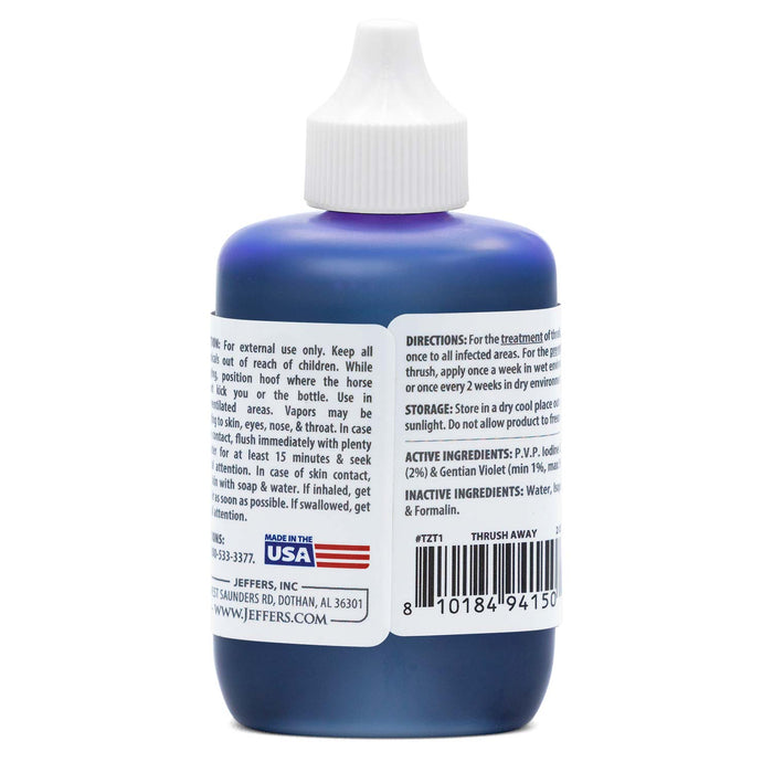 Jeffers Thrush Away Hoof Treatment for Thrush in Horses, 2 oz - TZT1 - 7