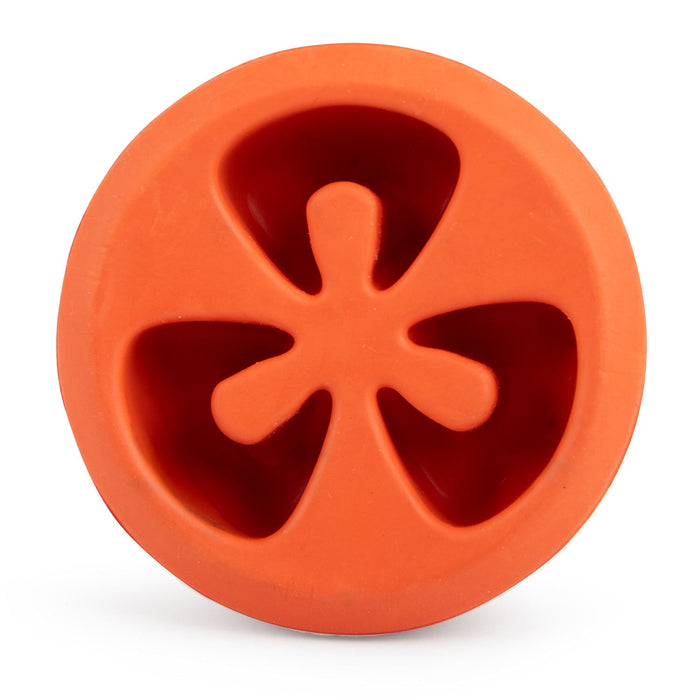 Jeffers Tomato Shaped Natural Rubber Treat Dispensing Dental Dog Chew Toy for Medium - Chewers - I7QL - Red - Small - 1 - 7