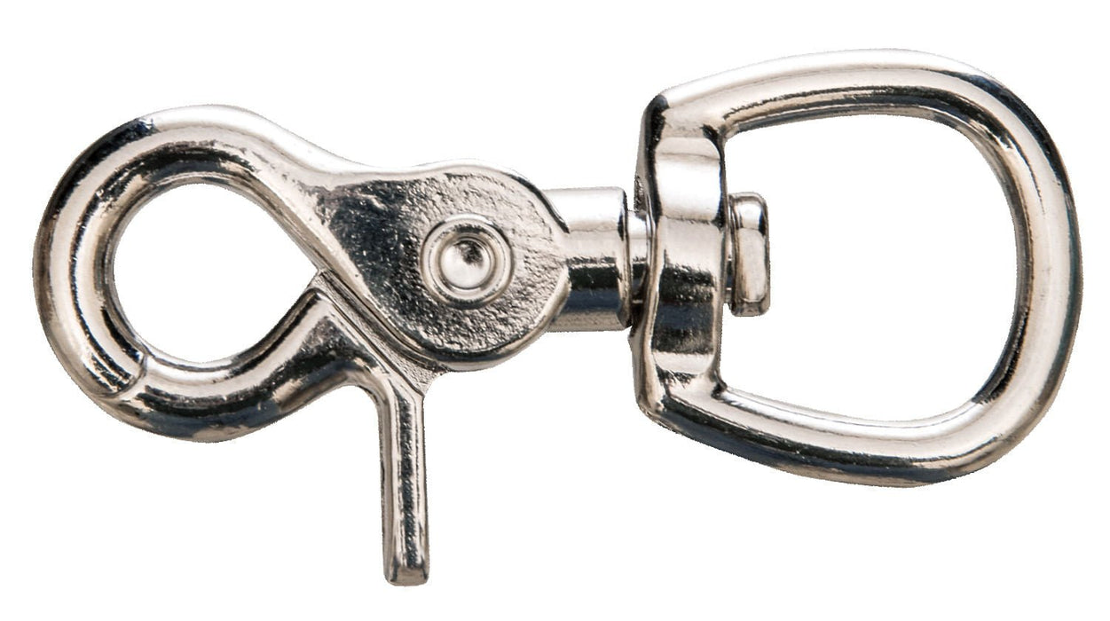 Jeffers Nickel - Plated Trigger Snap with Round Swivel Eye - IACA - Single - 2