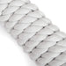 Jeffers Twisted Solid Cotton Horse Lead Ropes with Brass Bolt Snap, 10' L - IATF - White - 5