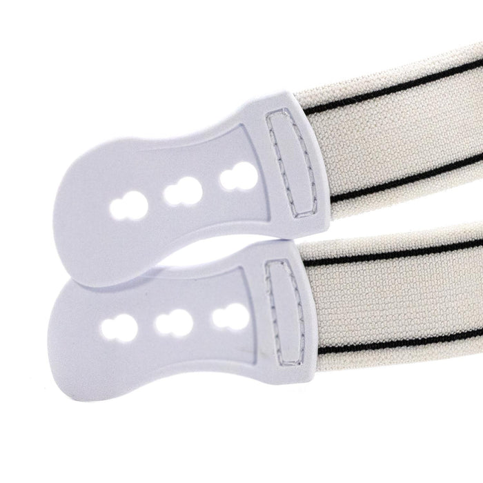 Jeffers Uniquely English Fetlock Boots for Horses, 2 - Pack - IAQT - Medium - White - 2 pk - 7