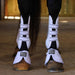 Jeffers Uniquely English Horse Tendon Boots, 2 - Pack - IAFX - Medium - White - 2 pk - 1