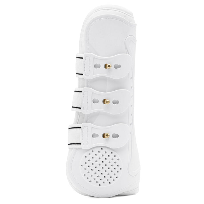 Jeffers Uniquely English Horse Tendon Boots, 2 - Pack - IAFX - Medium - White - 2 pk - 5