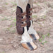 Jeffers Uniquely English Horse Tendon Boots, 2 - Pack - IAQI - Medium - Brown - 2 pk - 12