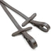 Jeffers Uniquely English Rubber Reins – Premium Leather, Non - Slip Grip, 54" for Horse Riding - JEF15D - Havana - 1 - 5