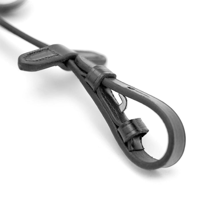 Jeffers Uniquely English Rubber Reins – Premium Leather, Non - Slip Grip, 54" for Horse Riding - JEF15E - Black - 1 - 12