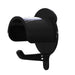 Jeffers Wall Mount Durable Plastic Horse Bridle Bracket - IAH7 - Black - 1 - 3