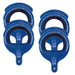 Jeffers Wall Mount Durable Plastic Horse Bridle Bracket - IAH9-4 - Blue - 4 - 6