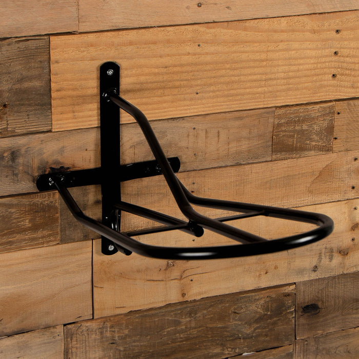 Jeffers Wall Mount English Saddle Rack with Tack Hook - IAS3 - 4