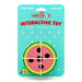 Jeffers Watermelon Natural Rubber Treat Dispensing Dog Dental Chew Toy with Vanilla Scent - I7QU - Multi - Small - 1 - 6