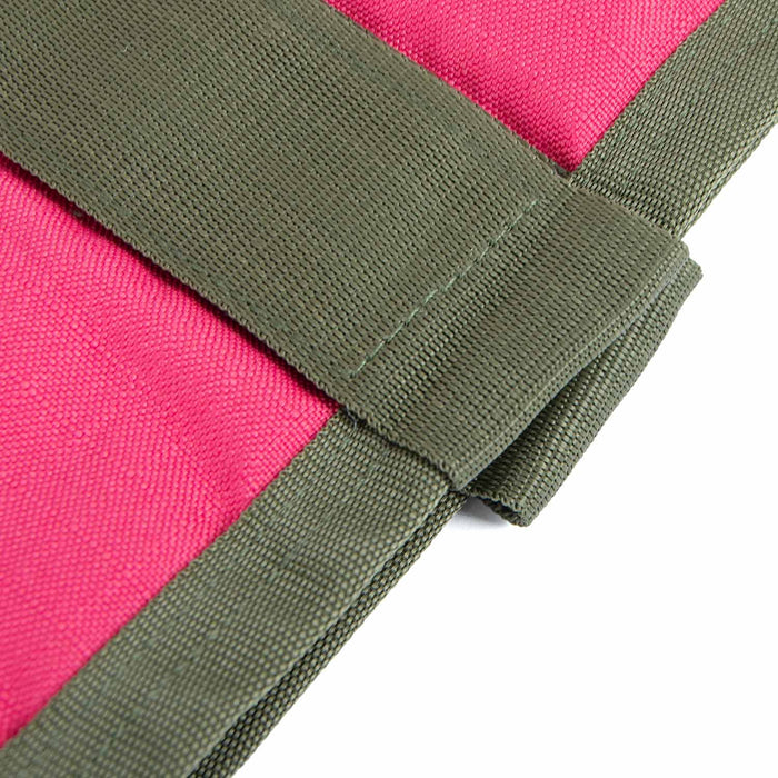 Jeffers Waterproof Breathe - Comfort 600D Ripstop Dog Blanket, 200 Gram - I2J4 - Rose with Brown - 8" - 18