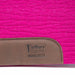 Jeffers WoolLuxe 100% Wool Felt Equine Saddle Pad – Cushioned, Breathable, and Shock - Absorbing - JEF13B - Pink - 30" x 30" - 3/4" - 22