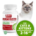 Jeffers WORM BUSTER Cat Dewormer Flavored Tablets with Praziquantel & Pyrantel - JEFZVC - 2 - 16 lbs - Yeast/Vanilla - 5 tabs - 2