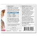 Jeffers Worm Buster Dog Dewormer Flavored Tablets - JEFZV7 - For Small Dogs & Puppies (2–20 lbs) - Beef - 2 tabs - 3