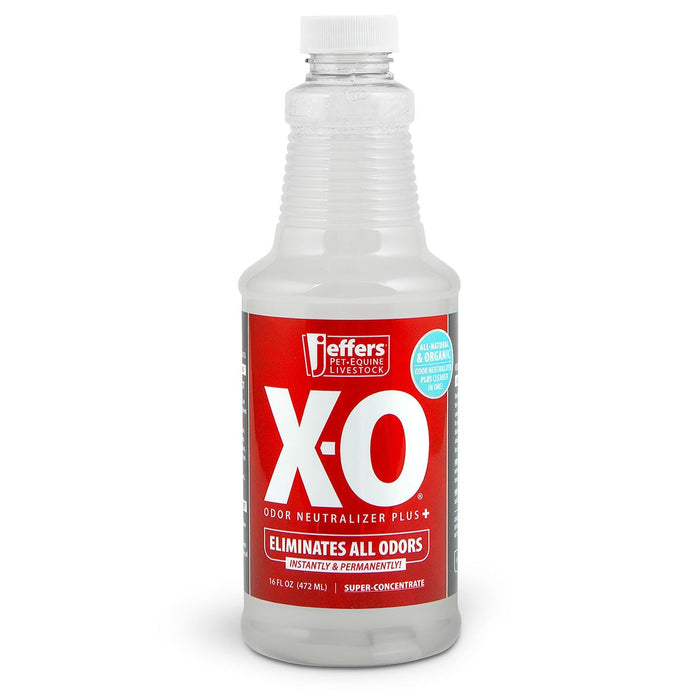 Jeffers X - O Pet Odor Neutralizer Plus + Cleaner Concentrate - TZJM - 16 oz - 8