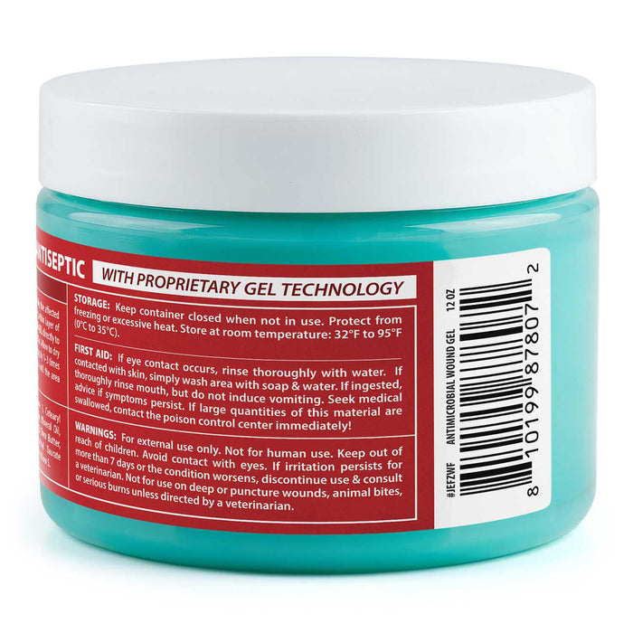 Jeffers Wound Gel, 12 ounce Jar Size 12 ounce