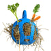 Jolly Hay Ball, 8" – Interactive Horse & Livestock Toy for Hay Feeding and Enrichment - H7TL - Blue - 1