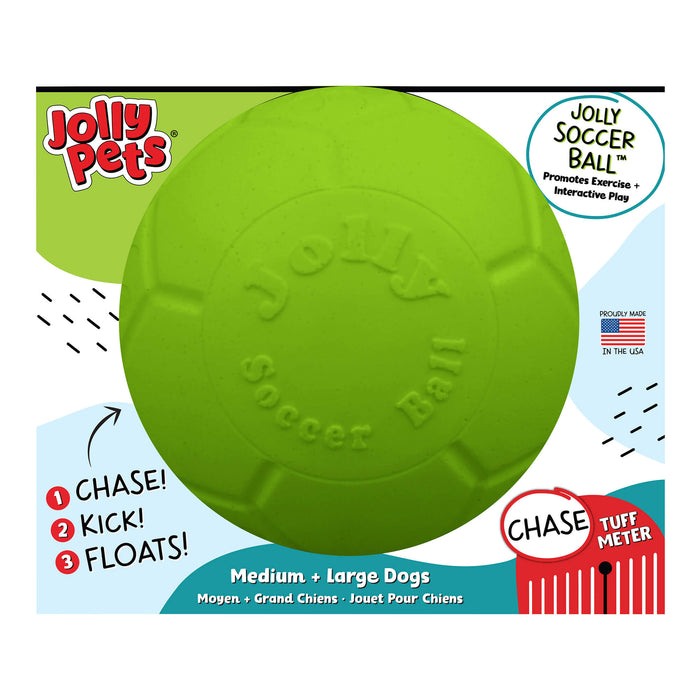 Jolly Soccer Ball for Dogs – Durable, Floating, Puncture - Resistant, Fetch Toy, Made in USA - H7UA - Orange - 3" Mini - Vanilla - 10