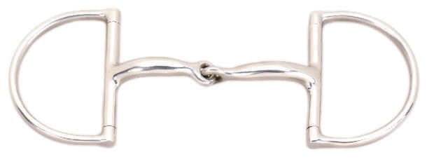 JP Korsteel Hunter Dee Ring Snaffle Bit - 0V5R - 5 in - 1