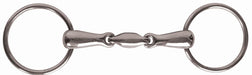JP Korsteel Stainless Steel Oval Link Loose Ring Snaffle Bit - 0VJP6 - 5 in - 2