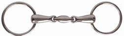 JP Korsteel Stainless Steel Oval Link Loose Ring Snaffle Bit - 0VJP6 - 5 in - 12