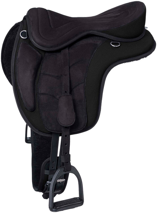 Tough1 Western Treeless Endurance Saddle - JTIA5X - Black - Large - 4