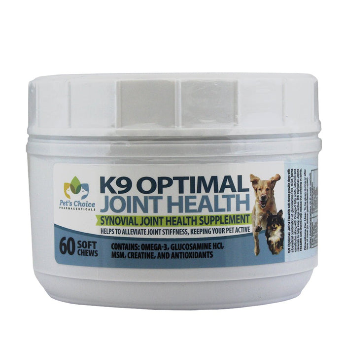 K9 Optimal Joint Health Soft Chew - 015PC-60 - 60 ct - Jar - 11
