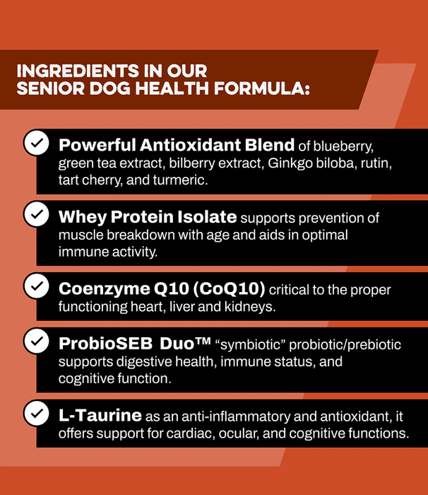 K9 Power Young at Heart Senior Dog Health Formula - OGK9 - 1 lb - 9