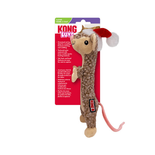 Holiday Cat Luvs Mouse One size Color Brown