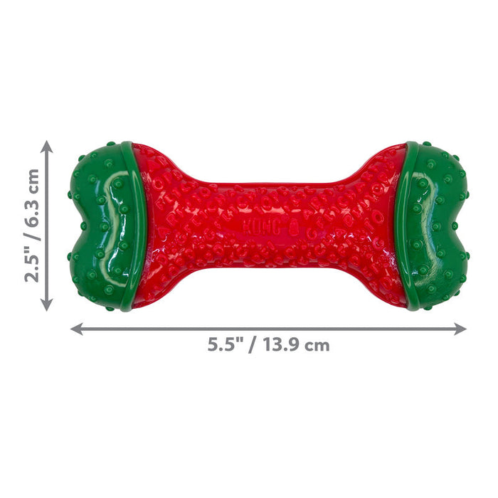 Holiday CoreStrength™ Bone Sm/Md Color Red Green