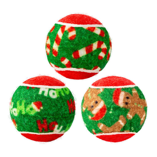 Holiday SqueakAir® Balls 6-pk Md Color Multi