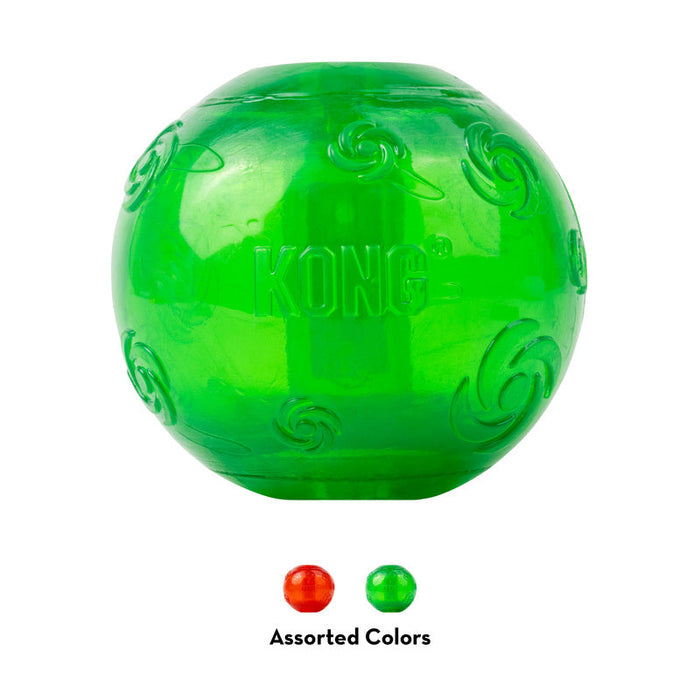 Holiday Squeezz® Ball Assorted Lg Color Red Green