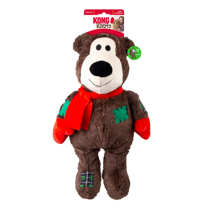 Holiday Wild Knots Bear Assorted Md/Lg Color Assorted