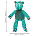 Floppy Knots Hippo Color Teal