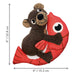 Pull-A-Partz™ Pals Monkey Color Brown