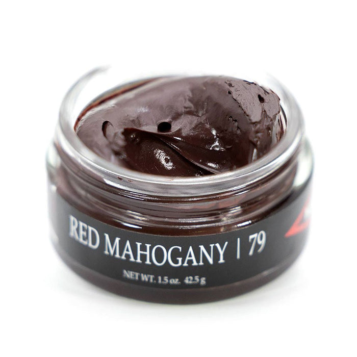 Kelly's Leather Shoe Cream – Recolors, Conditions, and Polishes Shoes & Boots - F1UR - Red Mahogany - 1.5 oz - 15