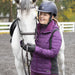Kerrits Women's Heads Up Winter Whinnies Quilted Riding Jacket - KT2G4 - XSmall - Raisin - 4