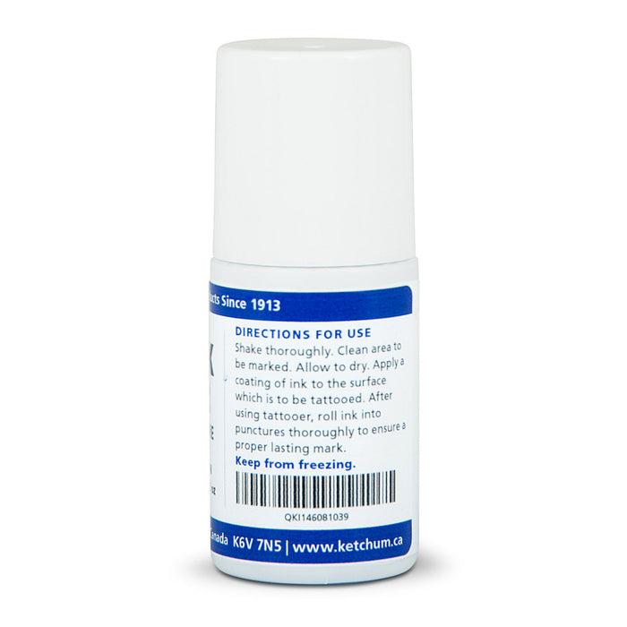 Ketchum Roll - On Animal Tattoo Ink - 5IB1 - Black Roll - On Animal Tattoo Ink, 2 oz - 3