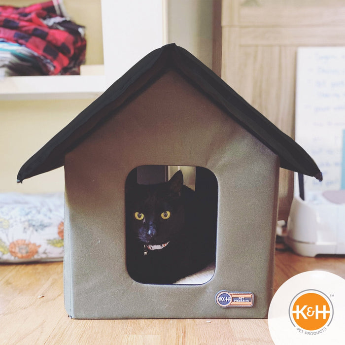K&H Outdoor Heated Cat House - PCKJ - 9