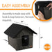 K&H Outdoor Heated Cat House - PCKJ - 3